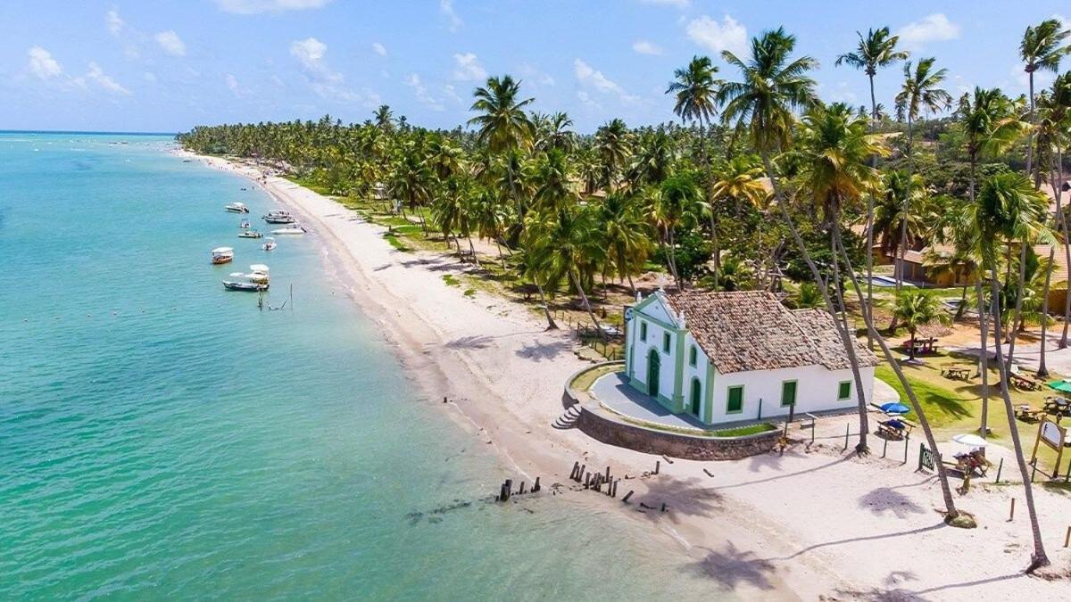 Beira-Mar Ecoresort Carneiros Perto Da Igrejinha Por Yolo Тамандаре Экстерьер фото
